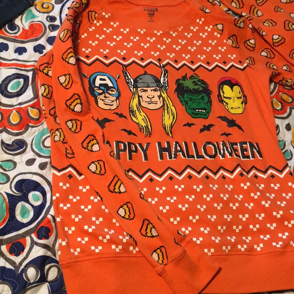 long sleeve marvel shirt